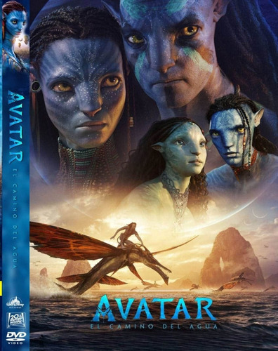 Avatar 2 El Camino Del Agua (2023) 2 Dvd Español