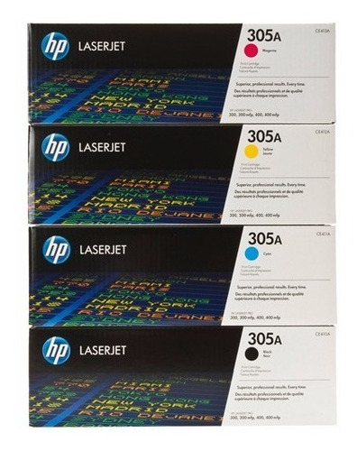 Americano 100% Original 305 Toner Hp Ce410a Laserjet 300 400