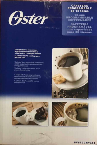 Cafetera Oster 12 Tasas