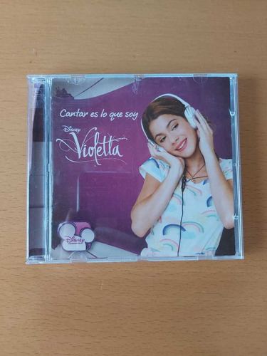 Violetta Cantar Es Lo Que Soy Cd Y Dvd Disney Original Ver (Usado)