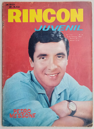 Rincon Juvenil Revista Nº 112 Febrero De 1967