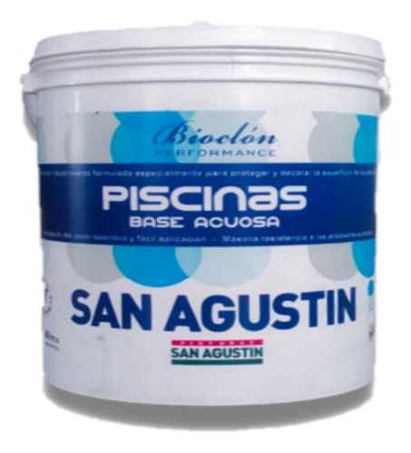 Bioclon Piscinas Base Acuosa Celeste San Agustin - 4 L