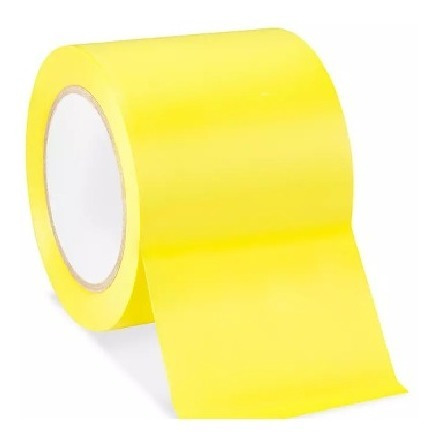 Cinta De Marcaje Amarillo 100 Mm X 33 Mts 