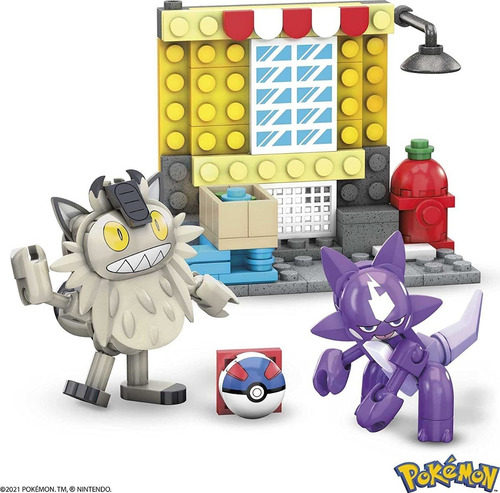 Mega Construx Pokémon, Toxel Vs. Meowth De Galar