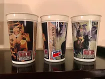 Comprar Lote Tres Vasos Plástico Indiana Jones Promoción Pepsi Retro