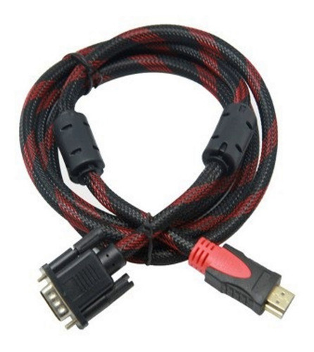 Cable adaptador HDMI macho X Vga macho de alta calidad de 1,8 m