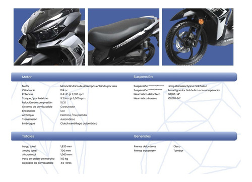 Moto Kymco Micare 125