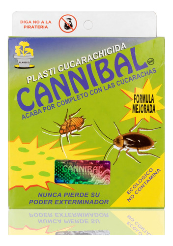 2pz Extermina Mata Cucaracha Canibal No Toxico Cucarachicida