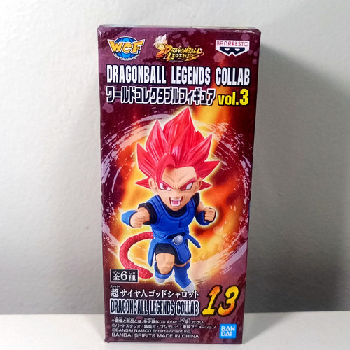 Figura Dragon Ball Legends Shallot Ssg Wcf Collab Vol. 3