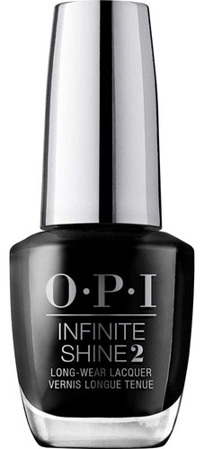 Opi Infinite Shine 2 - Esmalte De Uñas De Larga Duración,. Color Negro Onyx