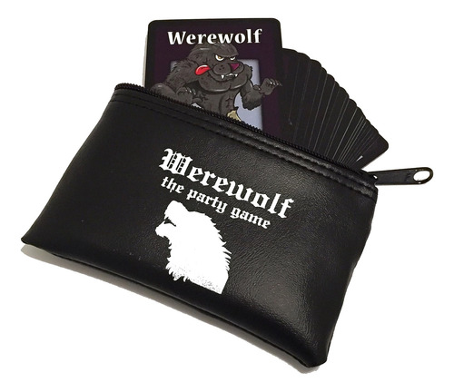 Werewolf El Juego De Cartas Del Juego De Fiesta Con Personaj