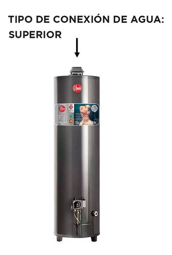 Termotanque A Gas Natural Rheem Apg160 Alta Potencia 160 Lts