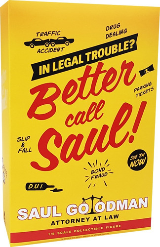 Action Figure 1/6 Breaking Bad Jimmy Mcgill - Saul Goodman