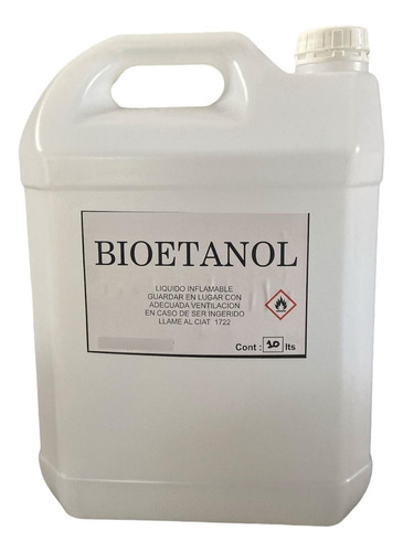 Bioetanol 10 Lts Para Estufas Ecologicas 