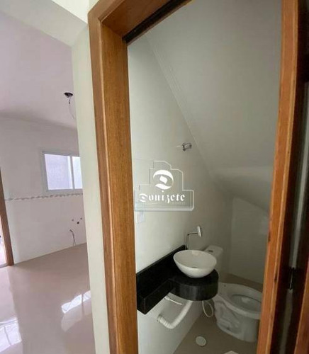 Sobrado Com 2 Dormitórios À Venda, 84 M² Por R$ 455.000,00 - Campestre - Santo André/sp - So3490