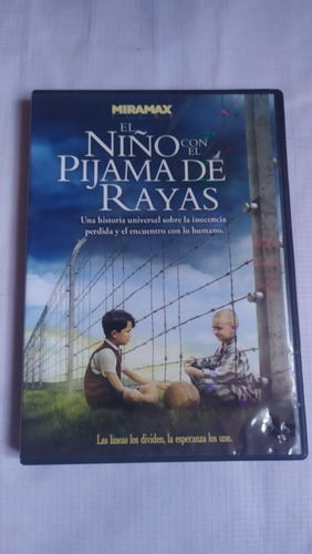 El Niño Con El Pijama De Rayas Película Dvd Original Drama 
