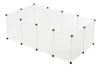 Comprar Corral Pequeñas Mascotas Gadnic Desarmable Roedores Conejos Color Blanco