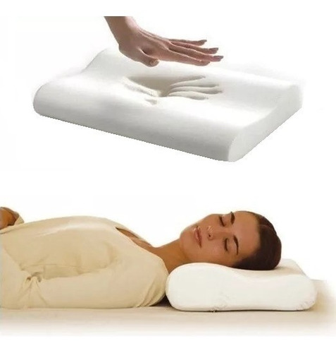 Almohada Viscoelastica Comoda Memory Almohadas Con Memoria Almohada Memory Foam Cervicval Ortopedica Qatarshop