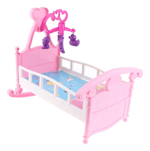 Simulación Mini Cunas Cama Mecedora Modelo De Cuna Para S