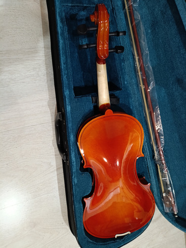 Violín Segovia De Estudio 4/4 Inmaculado O Km Con Estuche Marrón (Usado)