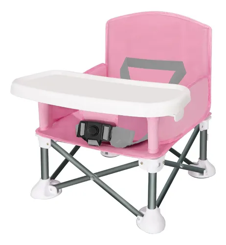 comprar Silla Periquera Para Bebé Portátil Plegable Tela Color Rosa PERIQUERA TELA