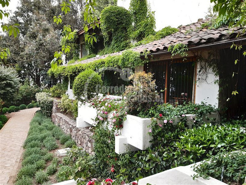 Casa Venta Vitacura Lo Curro.precioso Entorno Parque -jardin