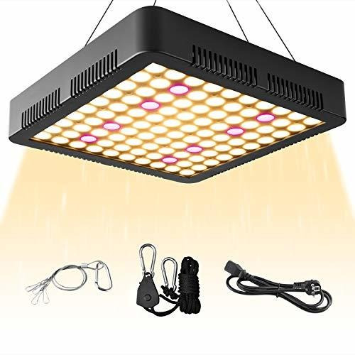 Led Grow Light 1000w, Reflector Aokrean Planta Luz Espectro 