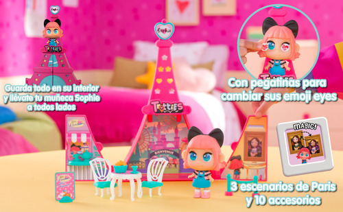 Muñeca Trotties Mini Sophie En Paris Famosa