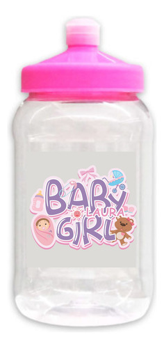 Cilindros Baby Shower Con El Nombre De Tu Bebé 6 Pzas