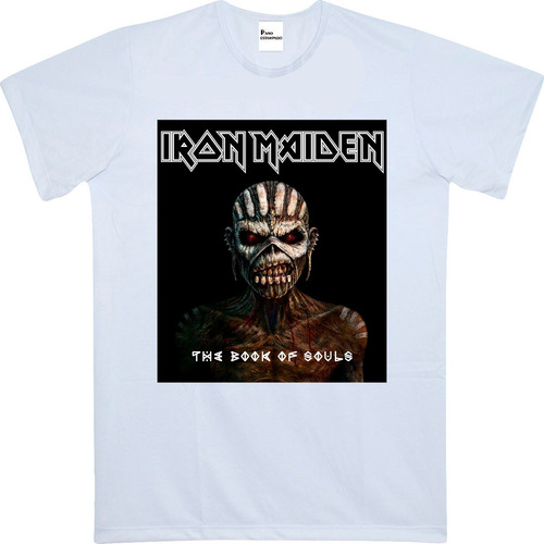Imagem 1 de 8 de Camiseta, Baby Look, Regata Ou Almofada Iron Maiden