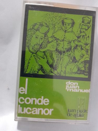Cassette Don Juan Manuel  El Conde Lucanor(1698