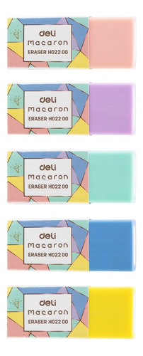 Pack 3 Goma De Borrar Deli Macaron 50x20x11mm Multicolor