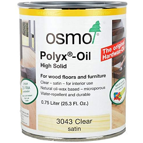 Polyx-oil - 3043 Clear Satin - .75 Liter