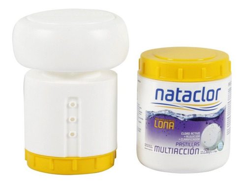 Imagen 3 de 4 de Boya Kit Lona Pastillas Multiacción Nataclor X 10