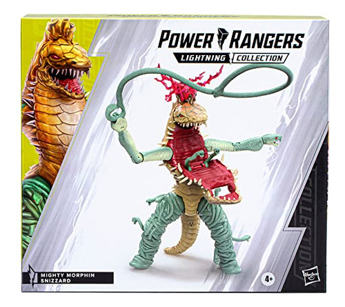 Figura de acción Power Rangers Lightning Snizzard de 15 cm con aire acondicionado