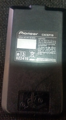 Imagen 3 de 3 de Se Vende Control Remoto Pioneer Para Equipo De Carro Usado