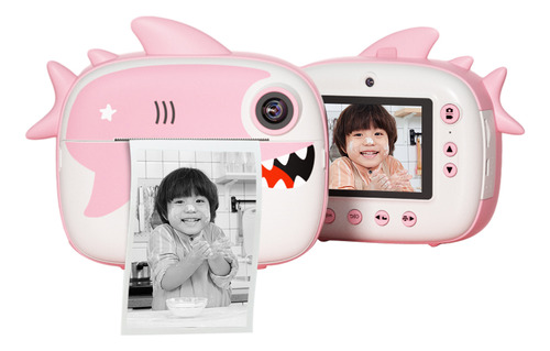 Impresora Portátil Instant Cute Kids 1080p 8+ Con 32 Gb Anti