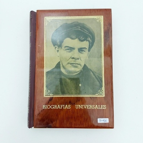 Biografías Universales -  Lenin - 1962 - Tapa De Madera (d)