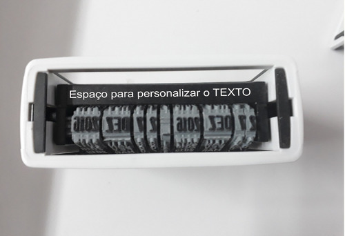 Carimbo Datador Fabricação Validade E Tinta Secagem Rápida