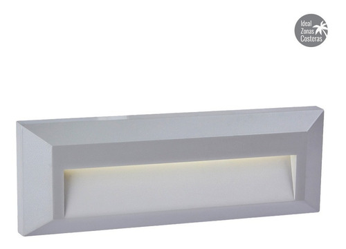 Imagen 2 de 7 de Luminaria Para Muro Exterior Gris, 1.5 W, Luz Neutra