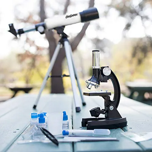 Set De Telescopio Y Microscopio Geosafari, Stem, 2 En 1, 8+