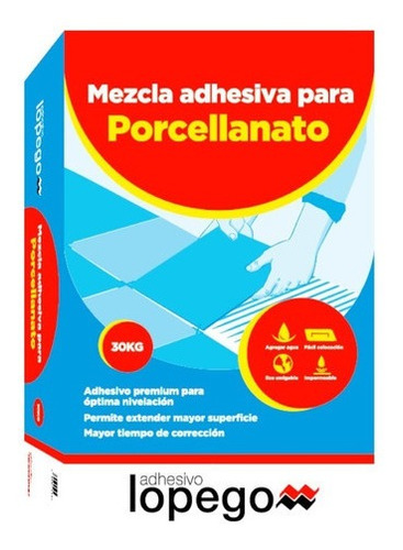 Adhesivo Para Porcelanatos 30 Kg,.