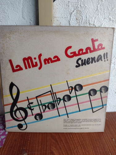 La Misma Gente Suena Disco De Vinil Lp