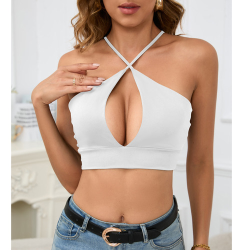 Top De Verano Sexy Sin Espalda