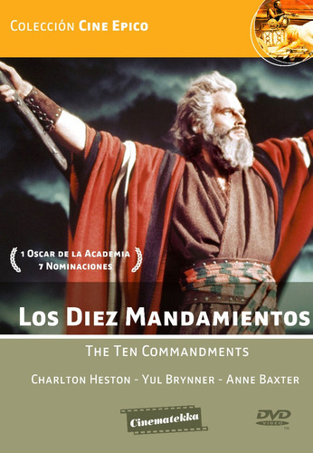 Los Diez Mandamientos (dvd) 1956 Charlton Heston, Y. Brynner