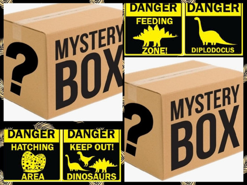 Mistery Box Caja Misteriosa Dinosaurios Para Niños Sorpresa 