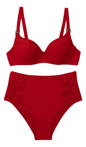 . Conjunto De Ropa De Playa De Dos Piezas Con Estampado De