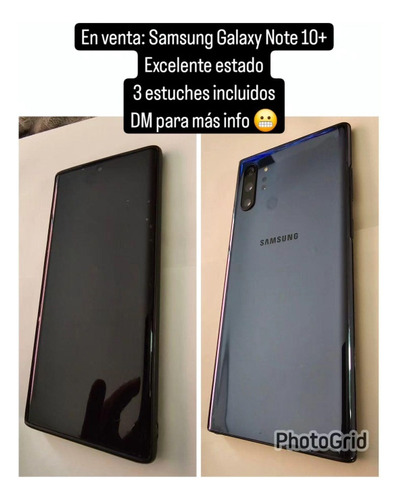 Celular Samsung Note 10+ 