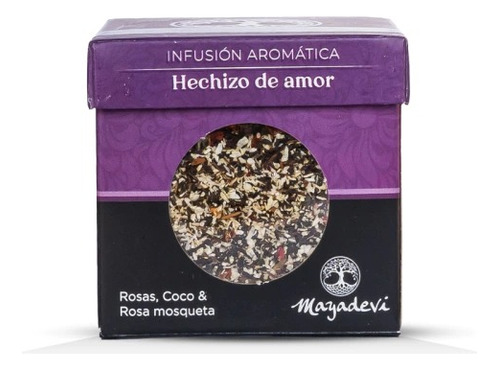 Te Hechizo De Amor Rosas,coco,rosa Mosqueta X 40g- Mayadevi