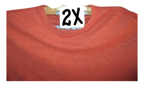 Camiseta Playera Chedron De Manga Larga Talla 2x Merona
